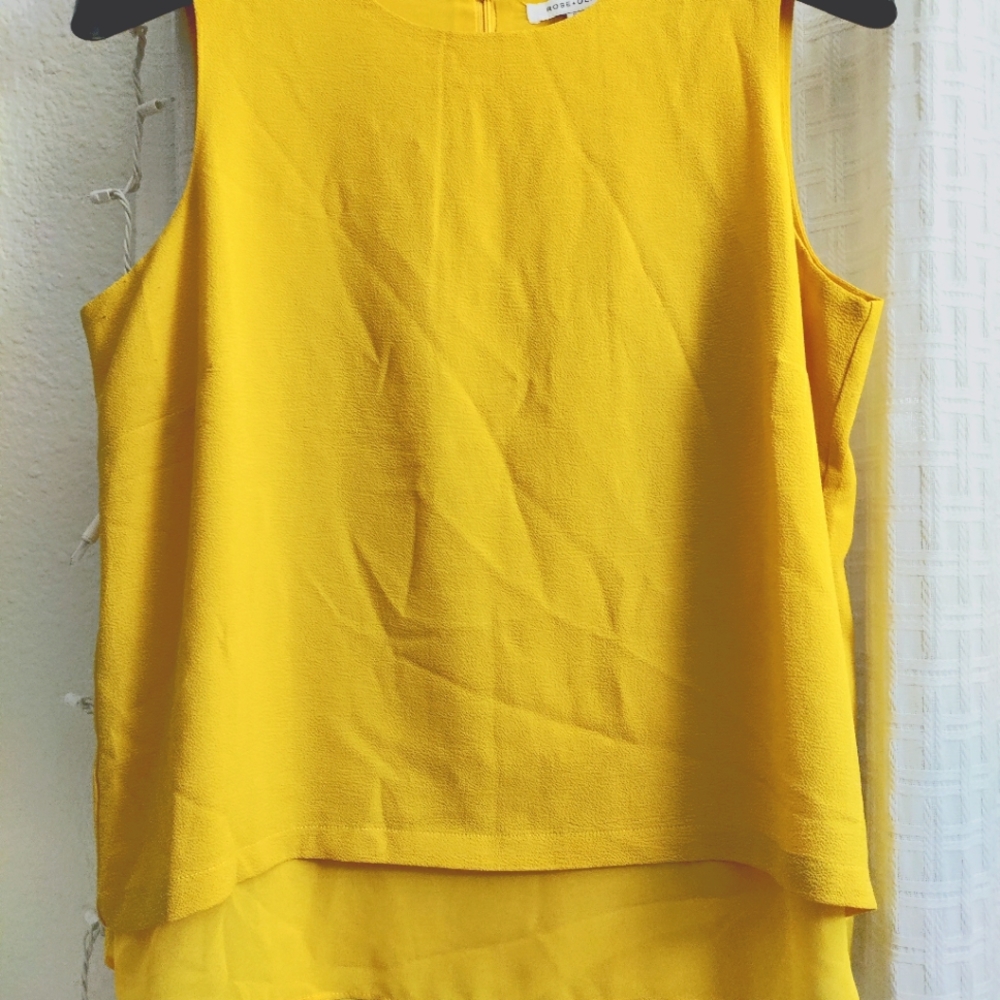 Xl blouse yellow